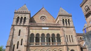 a large stone building